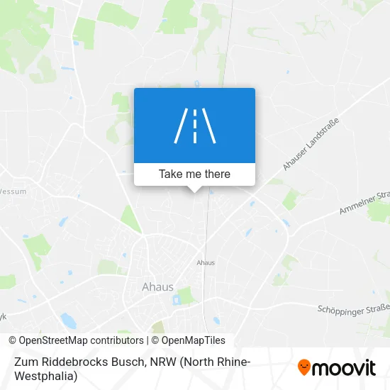 Карта Zum Riddebrocks Busch