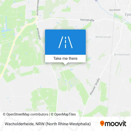 Карта Wacholderheide