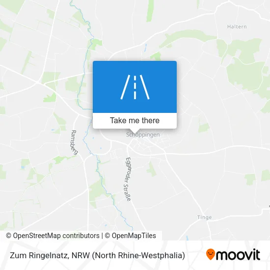 Карта Zum Ringelnatz