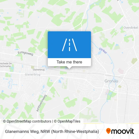 Карта Glanemanns Weg