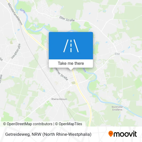 Карта Getreideweg