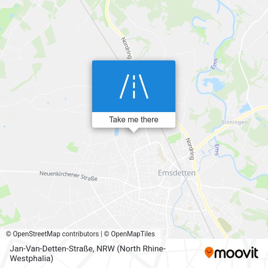 Jan-Van-Detten-Straße map