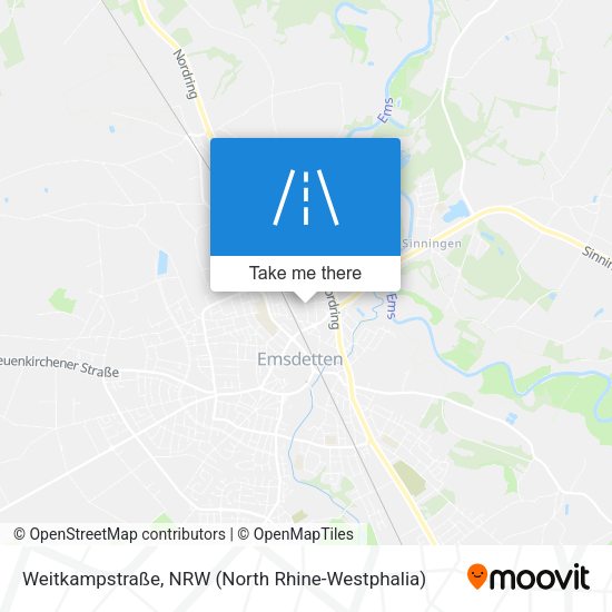 Weitkampstraße map