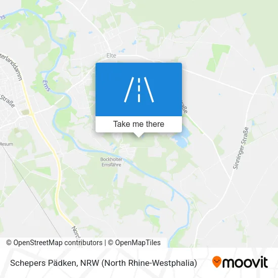 Карта Schepers Pädken
