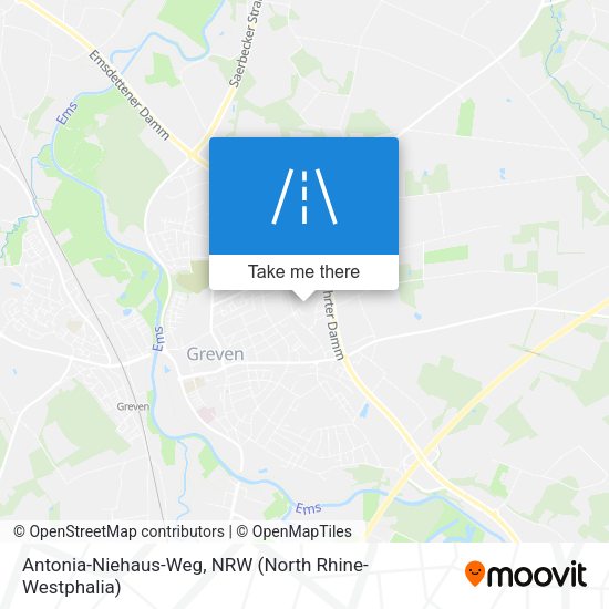 Antonia-Niehaus-Weg map