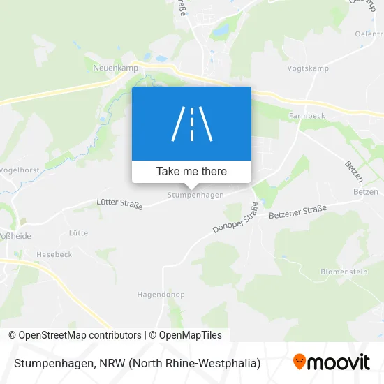 Карта Stumpenhagen
