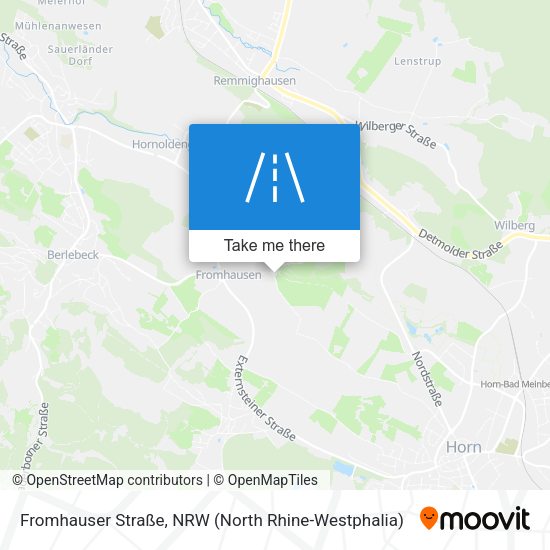 Fromhauser Straße map