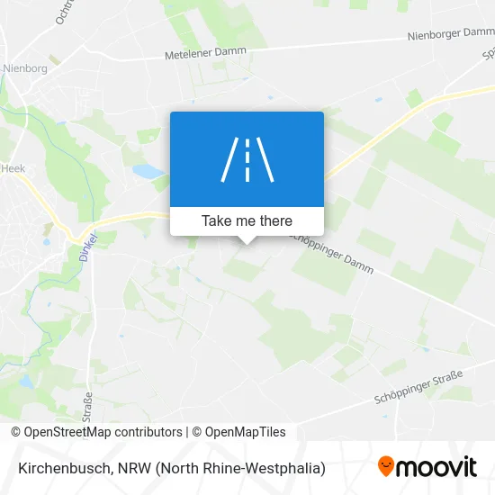 Kirchenbusch map