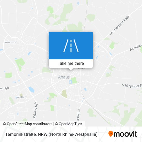 Tembrinkstraße map