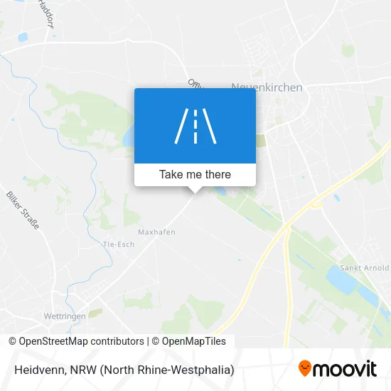 Карта Heidvenn