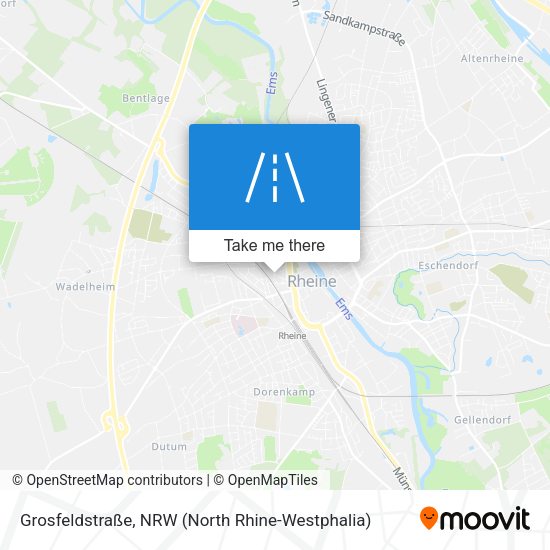 Grosfeldstraße map