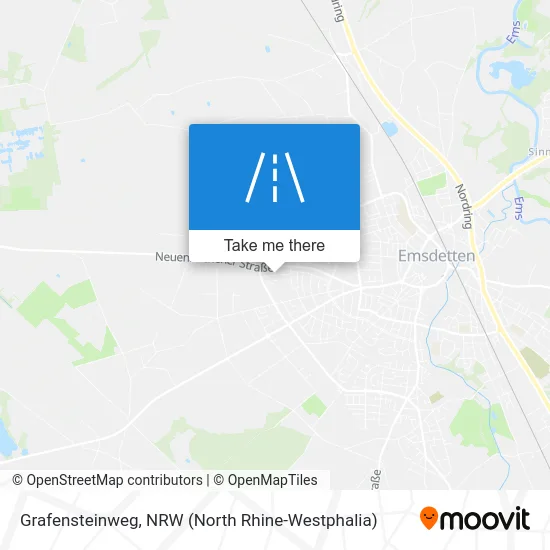 Grafensteinweg map