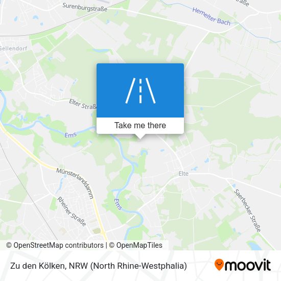 Zu den Kölken map