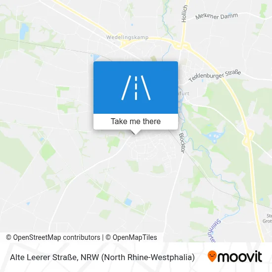 Alte Leerer Straße map