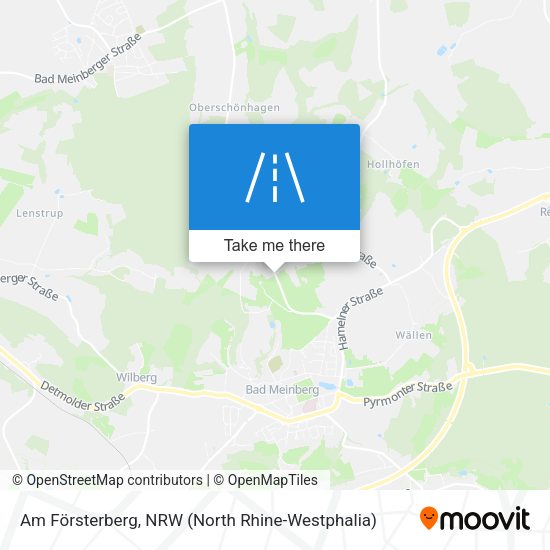 Am Försterberg map