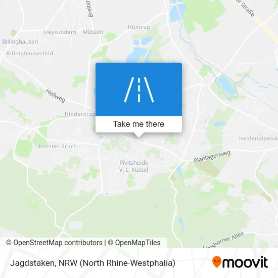 Карта Jagdstaken