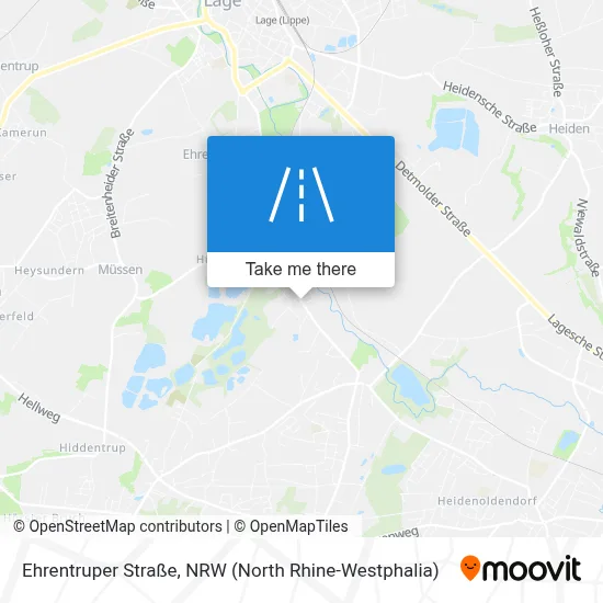 Ehrentruper Straße map