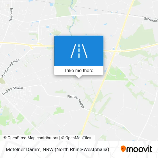 Карта Metelner Damm