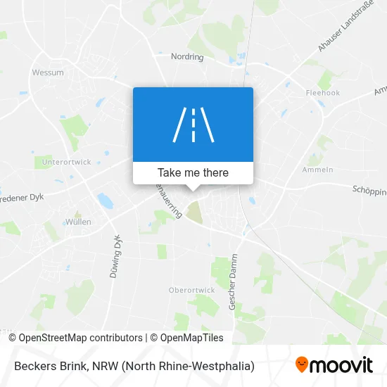 Beckers Brink map