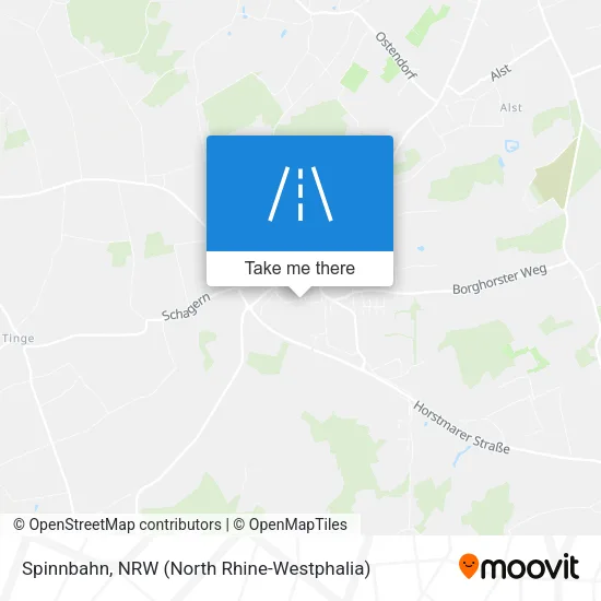 Карта Spinnbahn