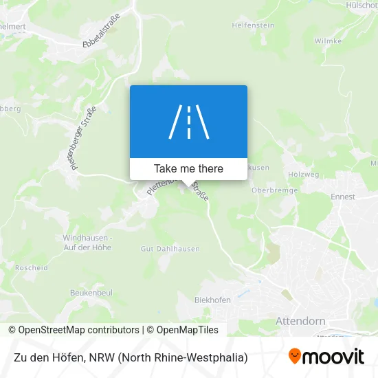 Карта Zu den Höfen