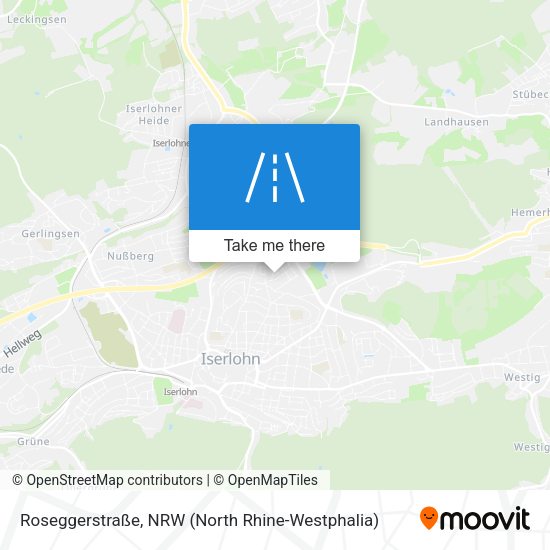 Roseggerstraße map