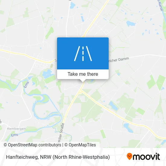 Hanfteichweg map