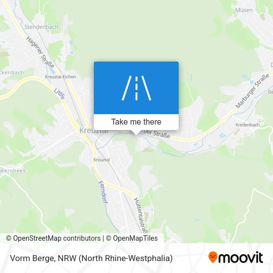 Карта Vorm Berge