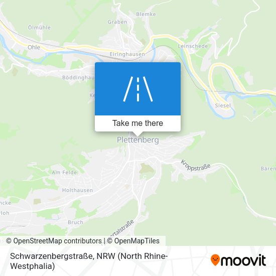 Schwarzenbergstraße map