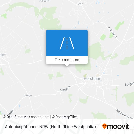 Antoniuspättchen map