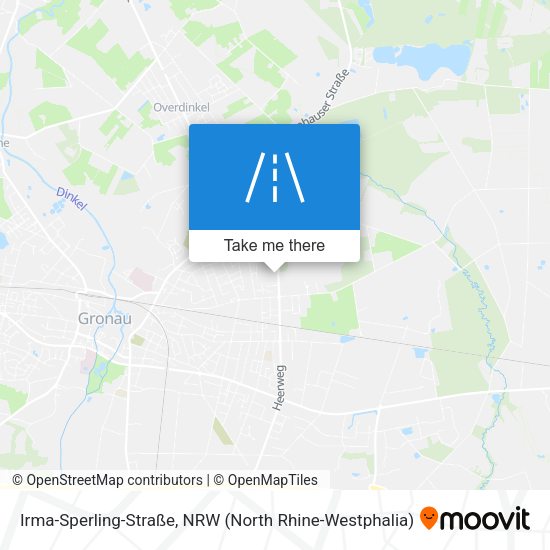 Irma-Sperling-Straße map