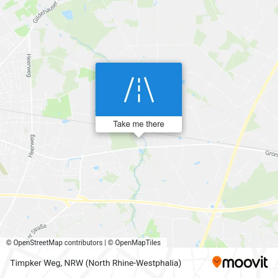 Карта Timpker Weg