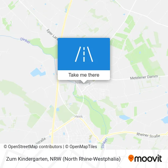 Zum Kindergarten map