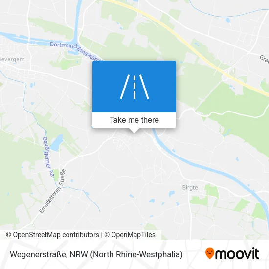 Карта Wegenerstraße