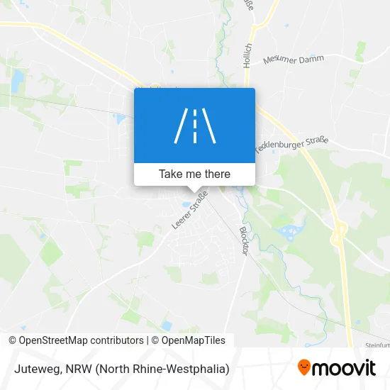 Карта Juteweg