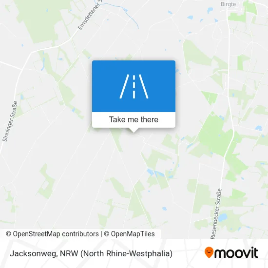 Jacksonweg map