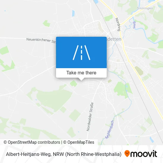 Карта Albert-Heitjans-Weg