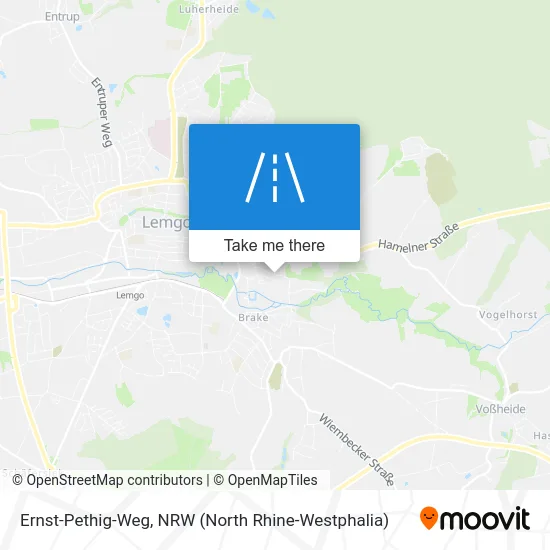 Ernst-Pethig-Weg map