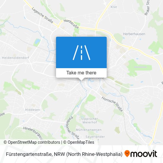 Fürstengartenstraße map