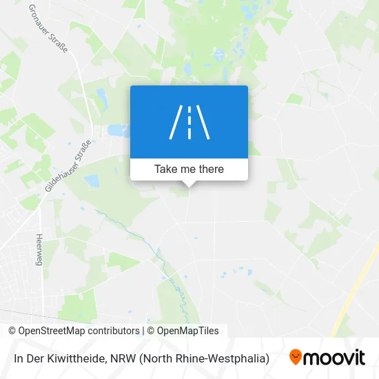 In Der Kiwittheide map