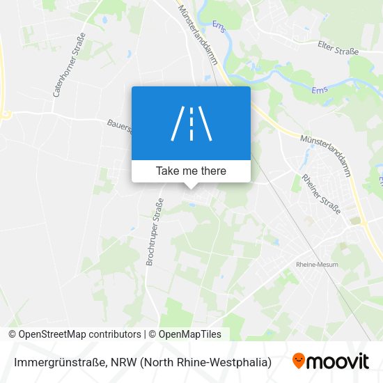 Immergrünstraße map