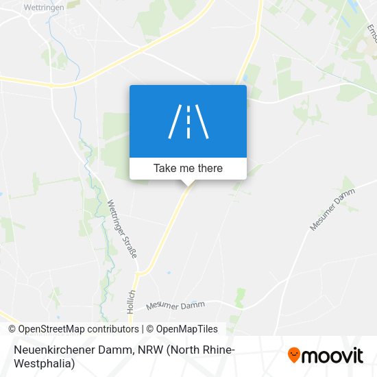 Neuenkirchener Damm map