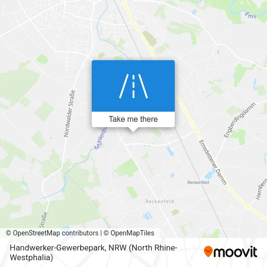 Карта Handwerker-Gewerbepark