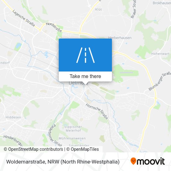 Woldemarstraße map