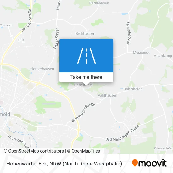 Карта Hohenwarter Eck