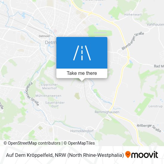 Auf Dem Kröppelfeld map