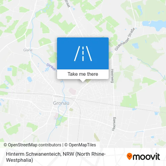 Карта Hinterm Schwanenteich