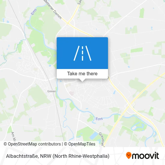 Albachtstraße map
