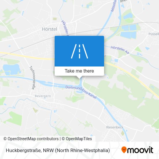 Huckbergstraße map