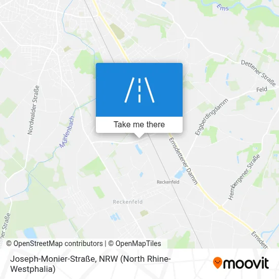 Joseph-Monier-Straße map
